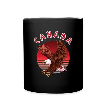 Aigle Du Canada - Mug uni - noir - Devant