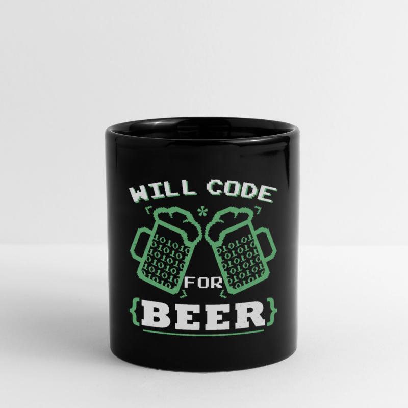 Lustige Programmierung Coder Programmierer Coder Codierung Tasse einfarbig