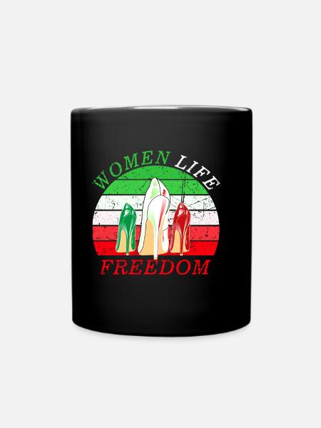 Women life freedom jin jiyan azadi - Tasse einfarbig - Schwarz