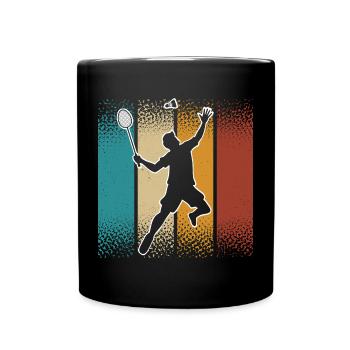 Badminton - Tasse einfarbig - Schwarz - Vorne