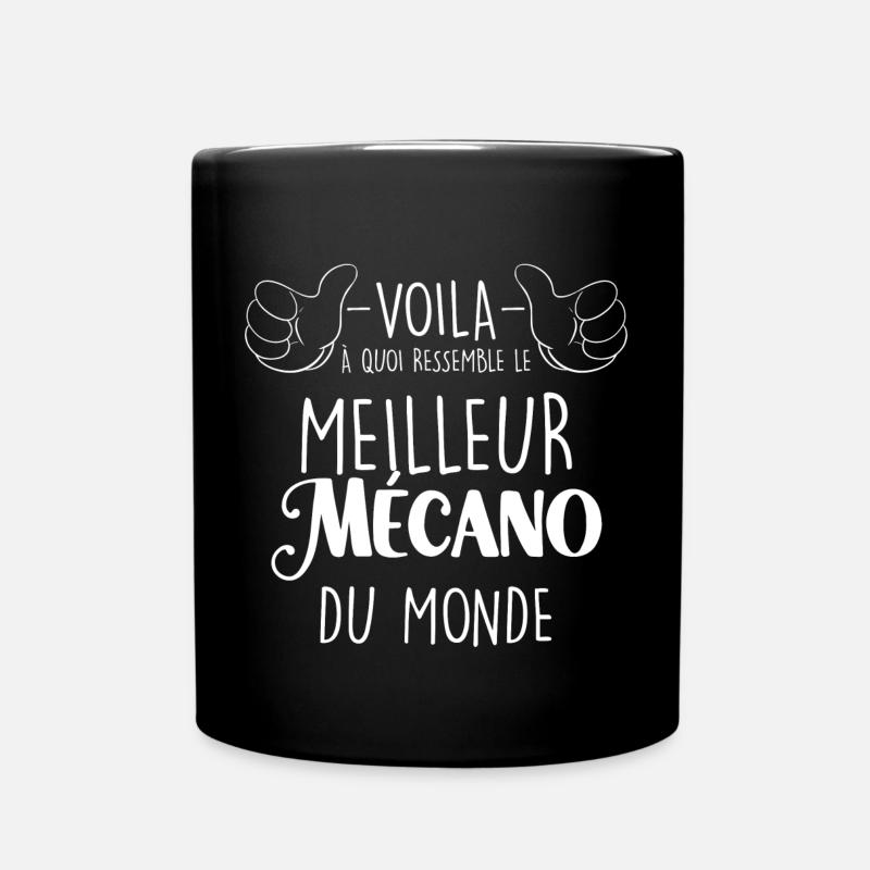 Le Meilleur Mecano C'est Le Mien - Mug uni - noir