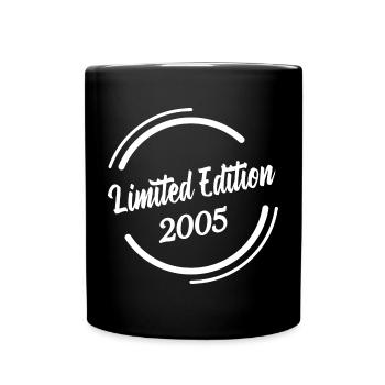 Fête d’anniversaire 2005 en édition limitée - Mug uni - noir - Devant