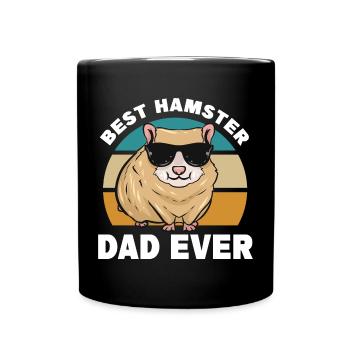 Hamster Sayings | Rodents Pets Gift Idea - Full Colour Mug - black - Front