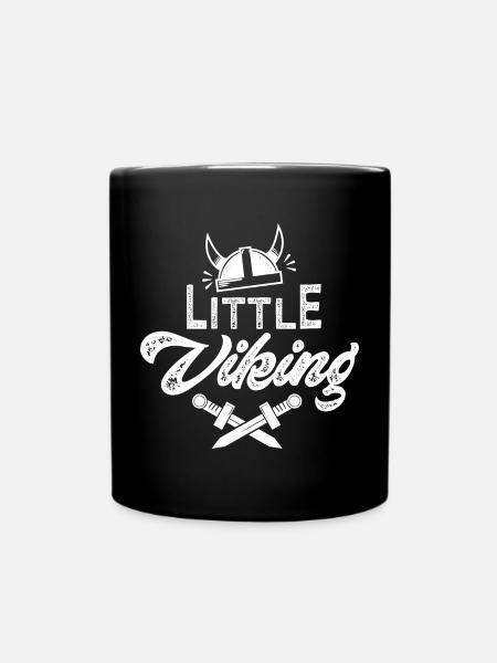 petit viking bébé famille pour garçon - Mug uni - noir