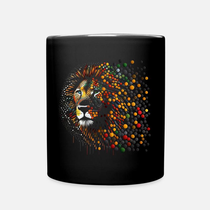 Lion - Mug uni - noir