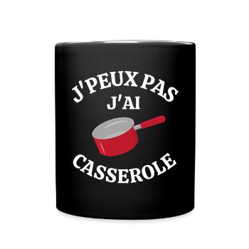 réforme des retraites, injustice, anarchie - Mug uni - noir - Devant