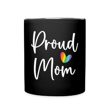 Proud Mom - Full Colour Mug - black - Front