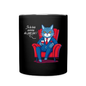 Petit Lait - Mug uni - noir - Devant