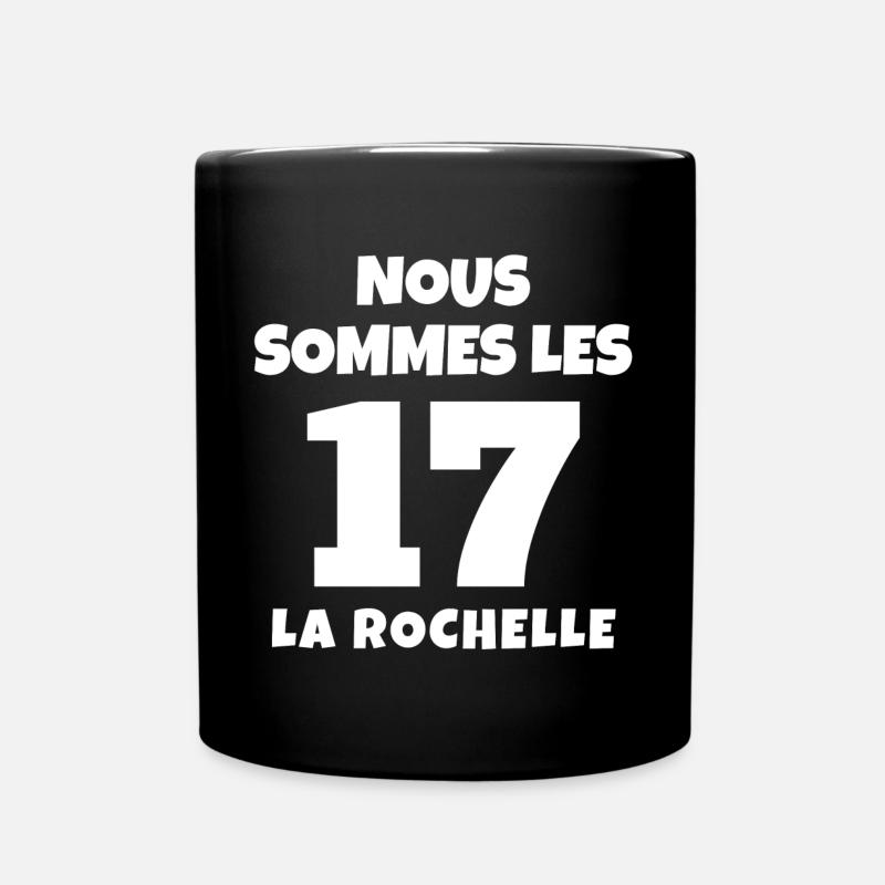 La Rochelle, 17, Charente-Maritime - Mug uni - noir
