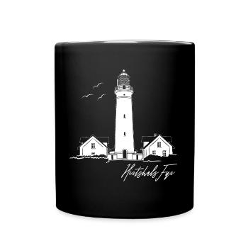 Danemark Hirtshals Lighthouse Holidays - Mug uni - noir - Devant