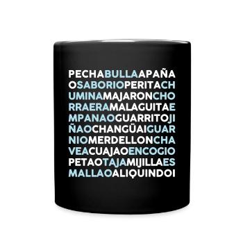 Malaguita (dark) - Full Colour Mug - black - Front