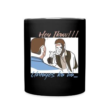 Umayos Ka Design für stolze Pinoys - Tasse einfarbig - Schwarz - Vorne