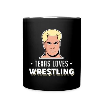 Conception de lutte au Texas pour les fiers fans du Texas - Mug uni - noir - Devant