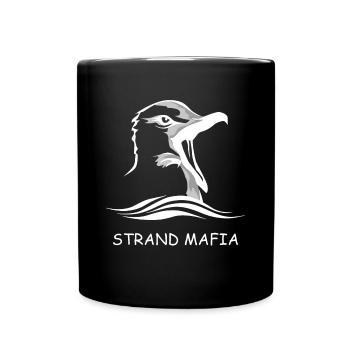 Strand Mafia - Tasse einfarbig - Schwarz - Vorne