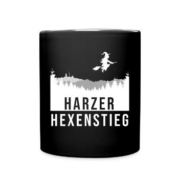 Hexenstieg - Tasse einfarbig - Schwarz - Vorne