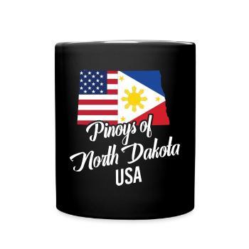 Filipinos of North Dakota Design for Proud - Full Colour Mug - black - Front