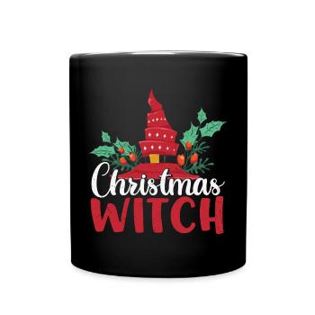 Christmas Witch Christmas Gifts - Full Colour Mug - black - Front