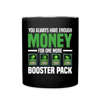 Sammelkarten Spieler | Trading Karten Geschenke - Tasse einfarbig - Schwarz - Vorne