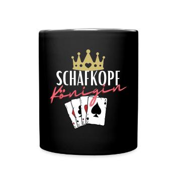 Sheep's Head Queen - Full Colour Mug - black - Front