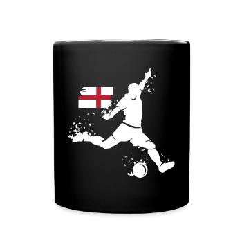 Football England Fan Player Blast Équipe - Mug uni - noir - Devant