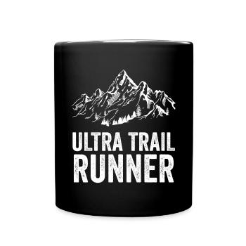Ultra Trail Runner - Full Colour Mug - black - Front