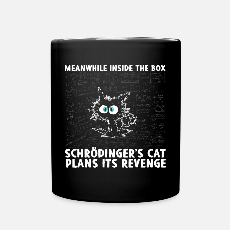 Meanwhile Inside The Box - Tasse einfarbig - Schwarz