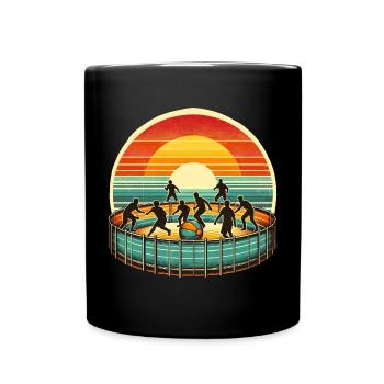 Gaga Ball Dodgeball Gagaball Player Gaga Ball - Full Colour Mug - black - Front