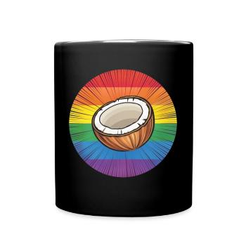 Noix de LGBTQ - Mug uni - noir - Devant