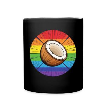 Noix de LGBTQ - Mug uni - noir - Devant