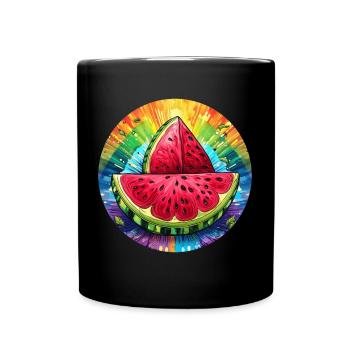 LGBTQ Melon - Mug uni - noir - Devant