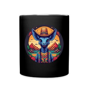 5 de Mayo Party Drinko de Mayo Chupacabra - Full Colour Mug - black - Front