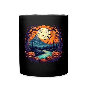 Gruseliges Halloween Party Kostüm Halloween - Mug uni - noir - Devant