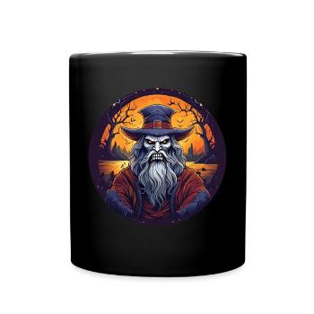Gruseliges Halloween-partykostüm Hexenmeister - Mug uni - noir - Devant