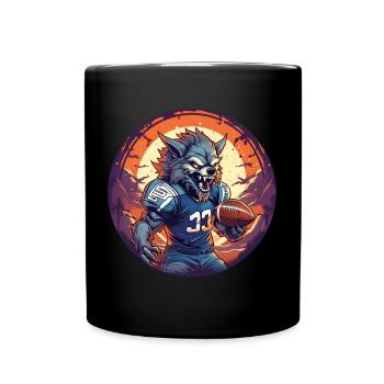 Gruseliges Halloween-partykostüm - Full Colour Mug - black - Front