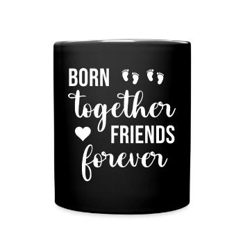 Twins - Full Colour Mug - black - Front