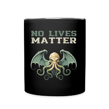 Cthulhu Lord and Savior Monster Horror T-Shirt - Tasse einfarbig - Schwarz - Vorne