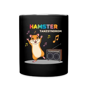 Syndrome de la danse du hamster - Mug uni - noir - Devant