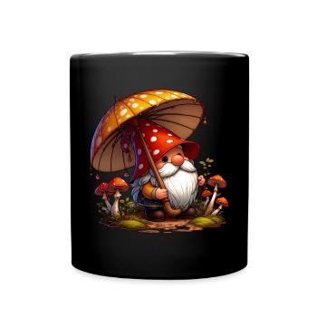 Gnome - Full Colour Mug - black - Front