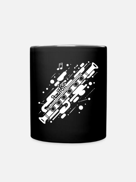 Flûte Street Art - Mug uni - noir