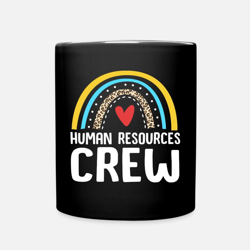 HR Manager - Tasse einfarbig - Schwarz