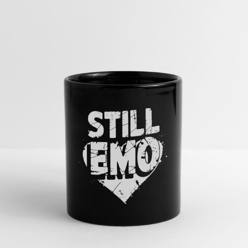 Still Emo! Emo Goth Alternative Tasse einfarbig