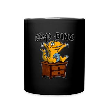 Table de nuit - Mug uni - noir - Devant
