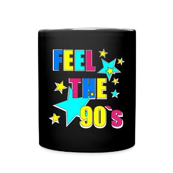Ressentez les années 90 - Mug uni - noir - Devant