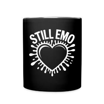 Toujours emo ! Esthétique alternative gothique emo - Mug uni - noir - Devant