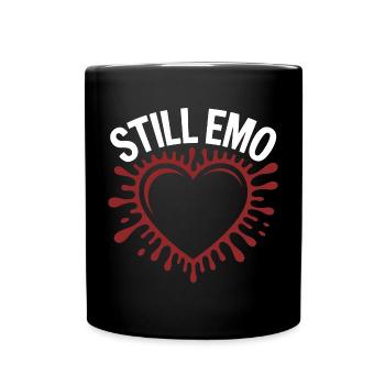 Toujours emo ! Esthétique alternative gothique emo - Mug uni - noir - Devant