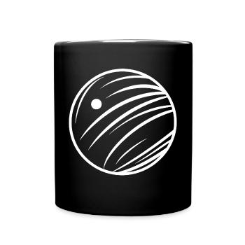 Croquis de bowling - Mug uni - noir - Devant