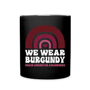 Aneurysm Brain - Full Colour Mug - black - Front