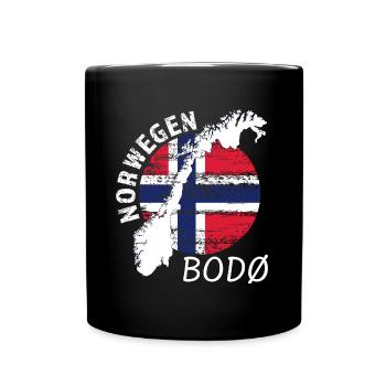 BODØ - Tasse einfarbig - Schwarz - Vorne