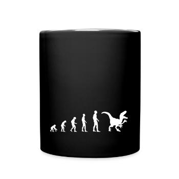 T-Rex - Evolution - Mug uni - noir - Devant