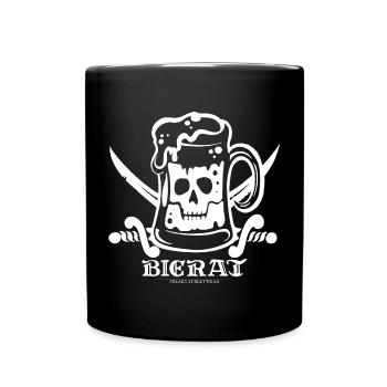 Bierat - white - Mug uni - noir - Devant